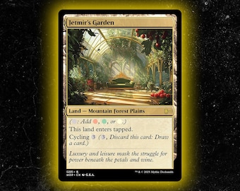 Giardino di Jetmir - Carta Comandante Proxy Personalizzata