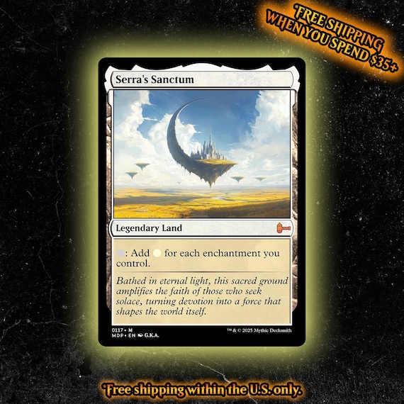 Serra's Sanctum - Custom Proxy Commander Card - Etsy