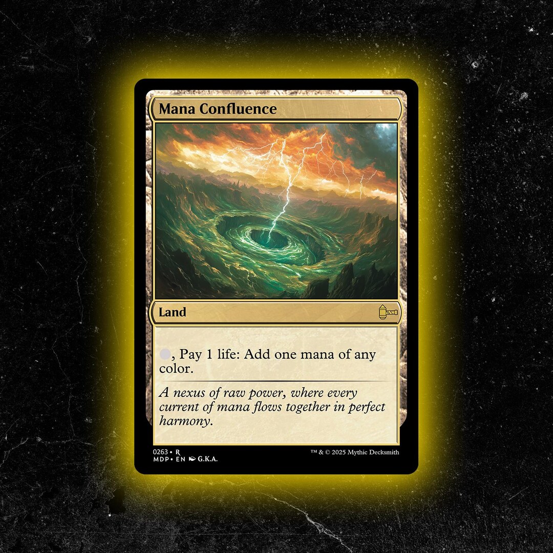 Mana Confluence - Custom Proxy Commander Card - Etsy Ireland