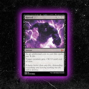 Odio - Tarjeta proxy personalizada de Magic: The Gathering: ¡de alta calidad, duradera y asequible!