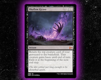 Shallow Grave Proxy | Full Art - Etsy