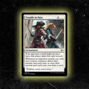 Trouble in Pairs - Proxy Magic : The Gathering Card personnalisé - De haute qualité, durable et abordable !