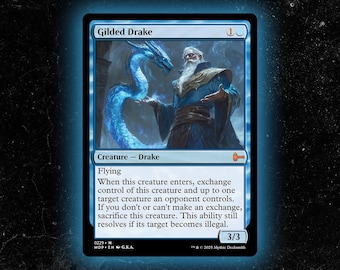 Gilded Drake - Custom Proxy Commander Card