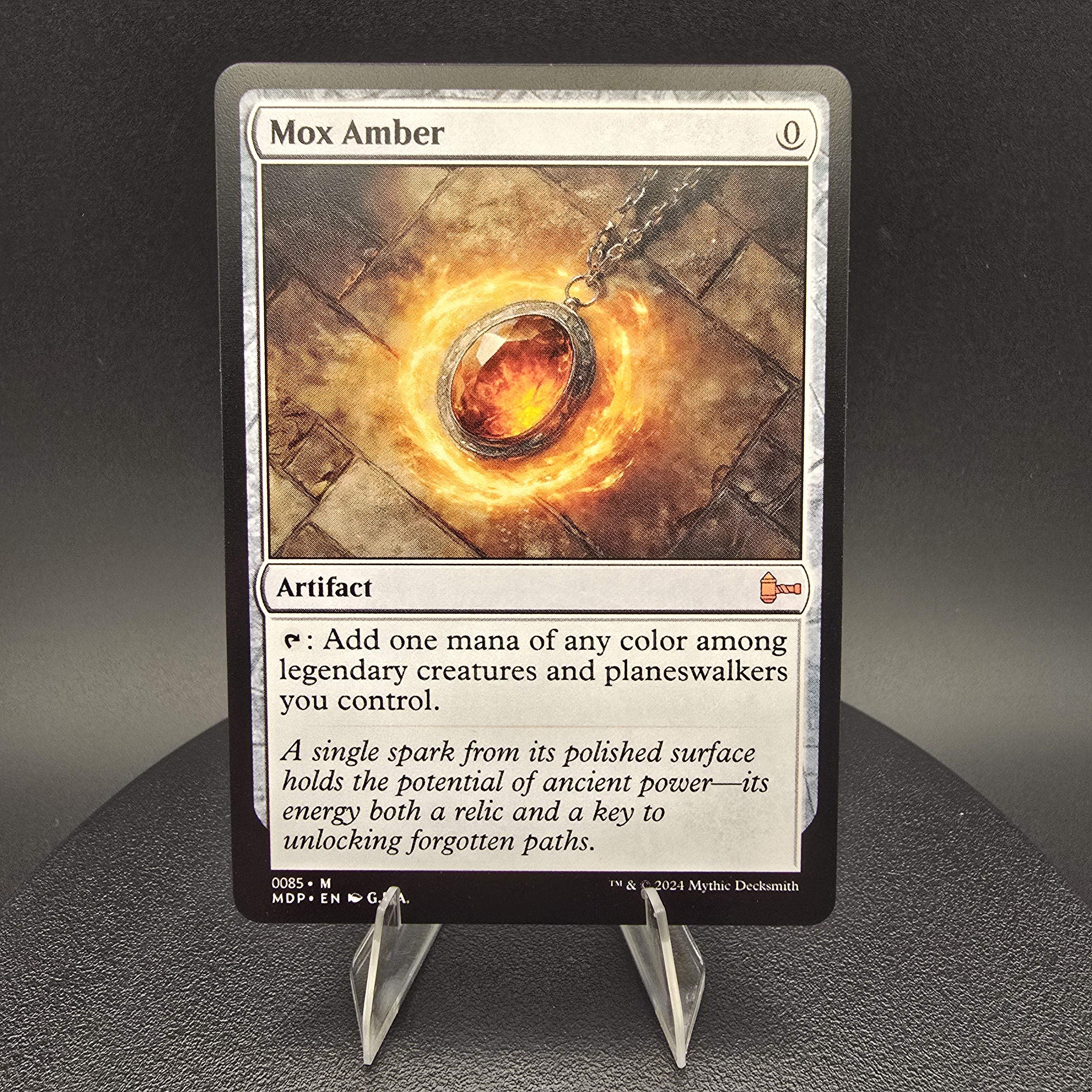 マジック：ザ・ギャザリング Mox Amber mtg Mox Amber - Custom Proxy Commander Card - Etsy Canada