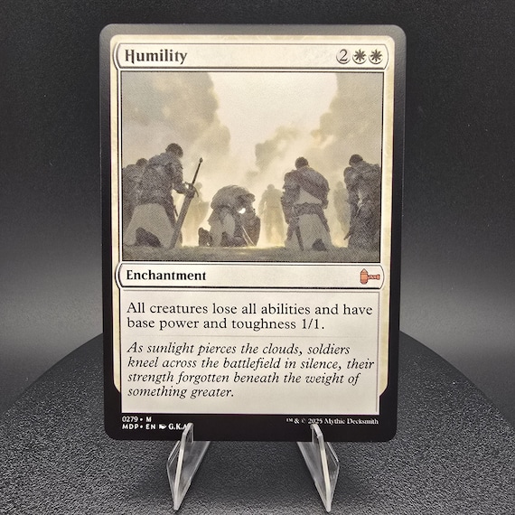 Humility - Custom Proxy Commander Card - Etsy