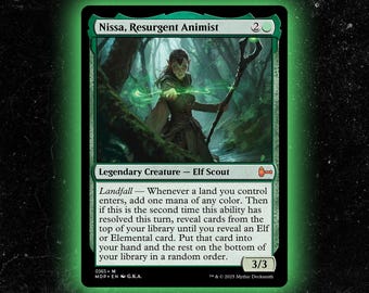 ニッサ | MTG プレイマット、TCG プレイマット、カード プレイマット