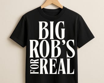 Big Rob's For Real | Camiseta unissex inspirada em "Burnin' Up" dos Jonas Brothers