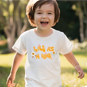 Tennessee Vols Inspired Rocky Top "Wild As A Mink" Baby T-Shirt - Volunteers, GBO, VFL, Go Big Orange, Vol Nation, Baby Vols