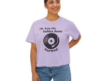 Funny Joe Jonas Quote Cropped Tee: Comfort Colors Vintage Style