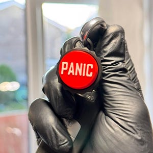 Fidget Clicker | PANIC Button | bag charm | Stress Relief Toy