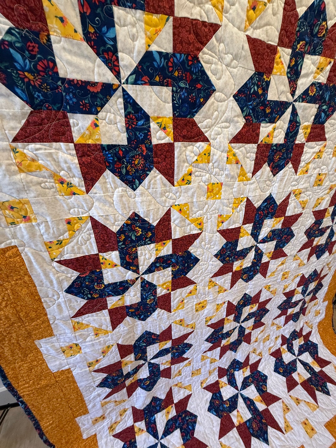Star Pattern Quilt - Etsy