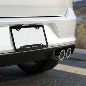 Stylish Metal License Plate Frame, Customizable Car Accessories, Unique Gifts for Men, Durable License Holder, Car Lovers Gift