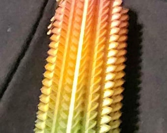 Generic Spiky Grippie Stim Porte-clés apaisant imprimé 3D pour adultes et adolescents (H