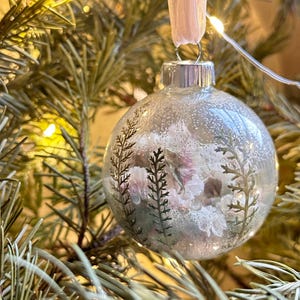 Pressed Flower Ornaments