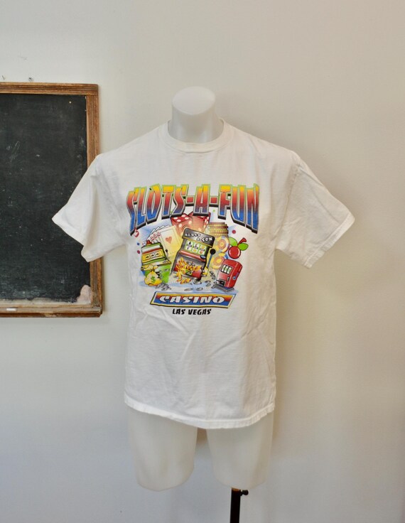セール中 ヴィンテージ SLOTS-A-FUN Tシャツ Lサイズ ラスベガス 
