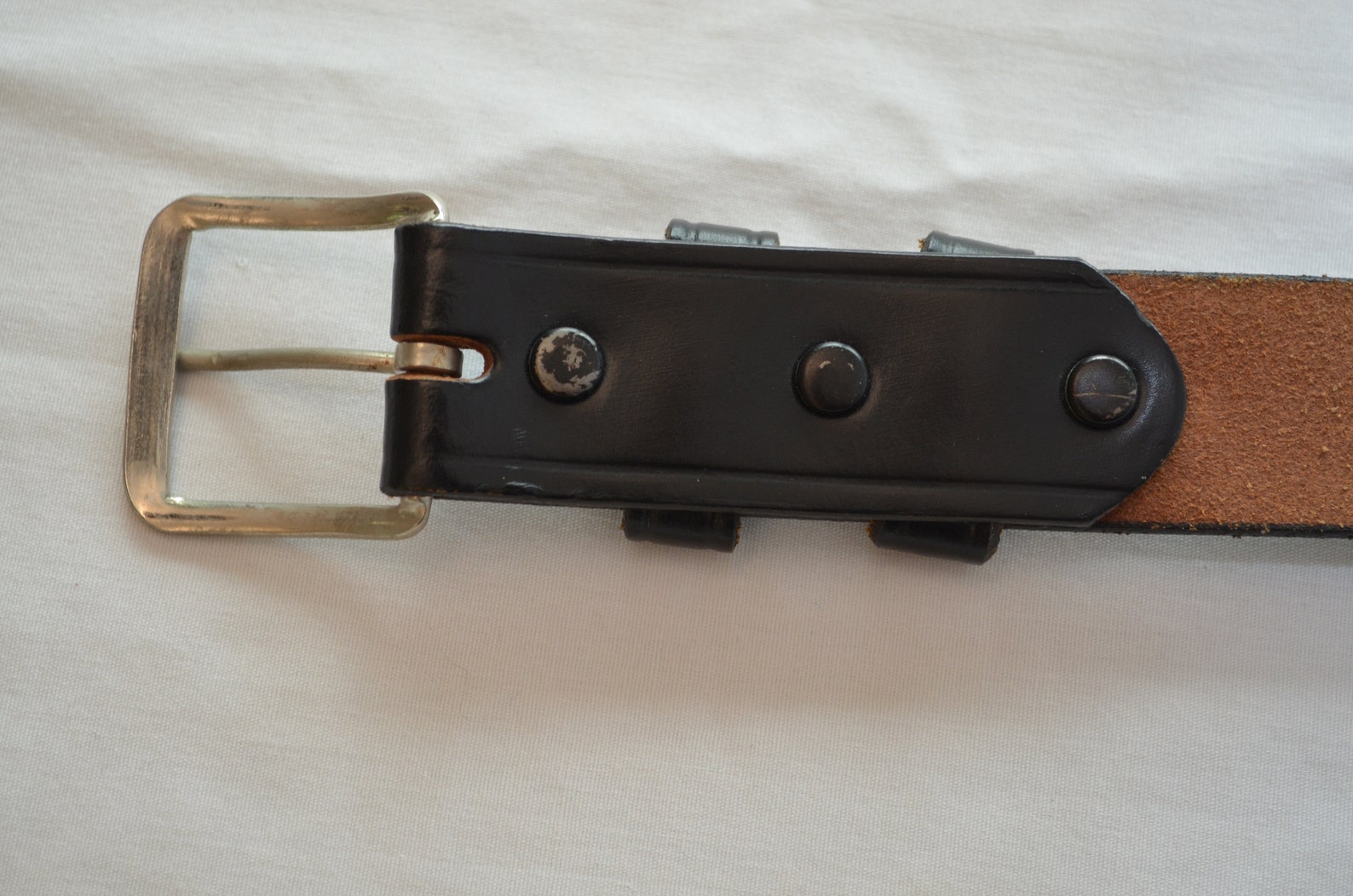 Vintage BROOKFIELD UNIFORMS uniform belt and buckle Union Made | Etsy