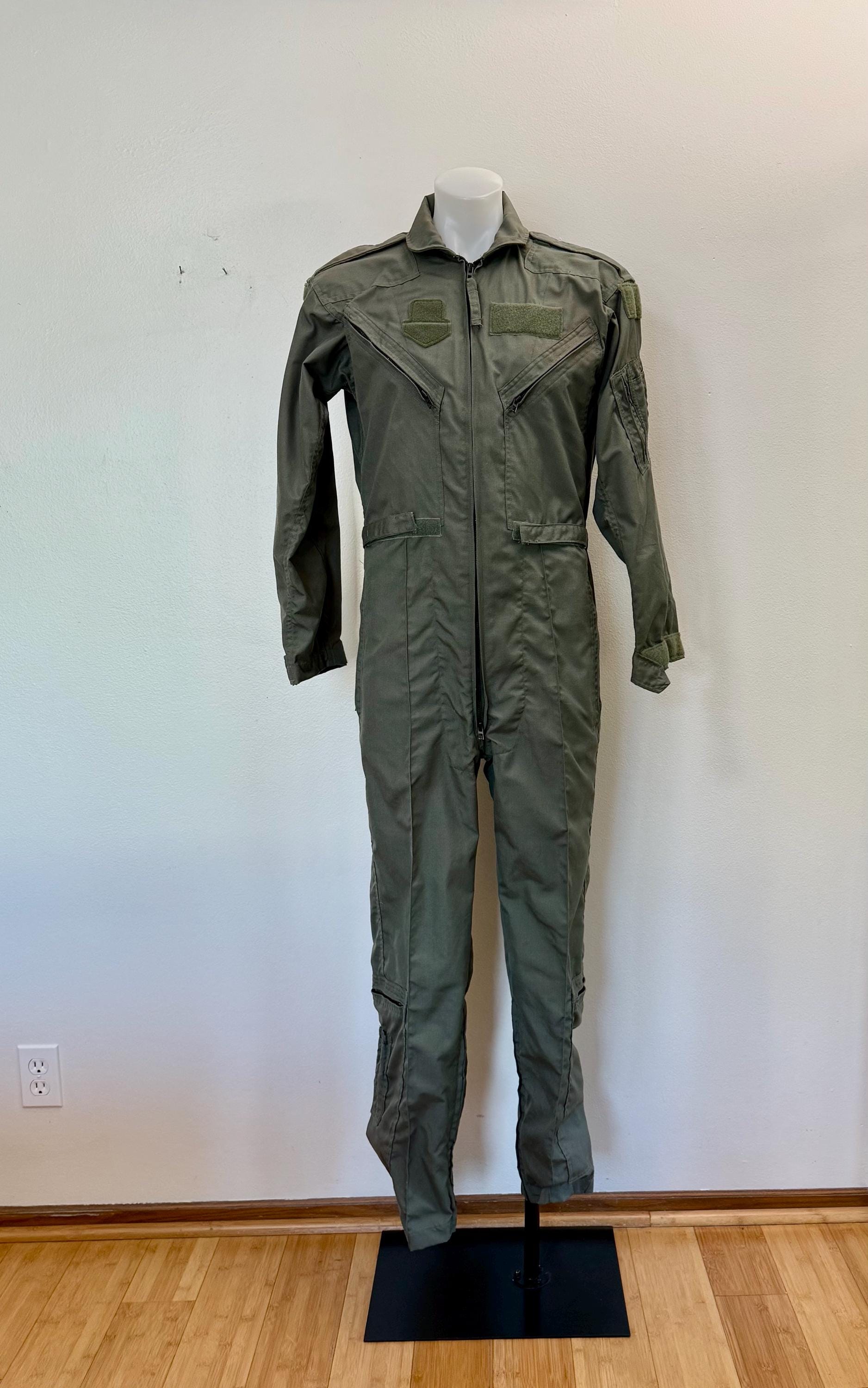 On Sale Vintage U.S. Air Force Flyers COVERALLS 27/P Sz. 38R Dated