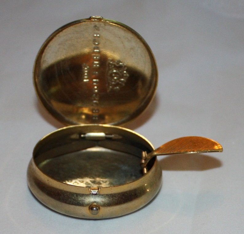 Vintage Folding Portable Pocket Ashtray Benson & Hedges Gold Etsy