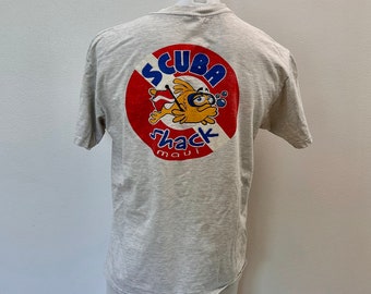 on sale Vintage SCUBA SHACK MAUI t-shirt large made in usa