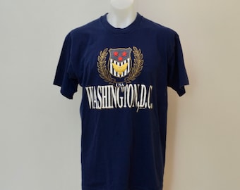 on sale Vintage WASHINGTON D.C. t-shirt xl made in USA dated 1993