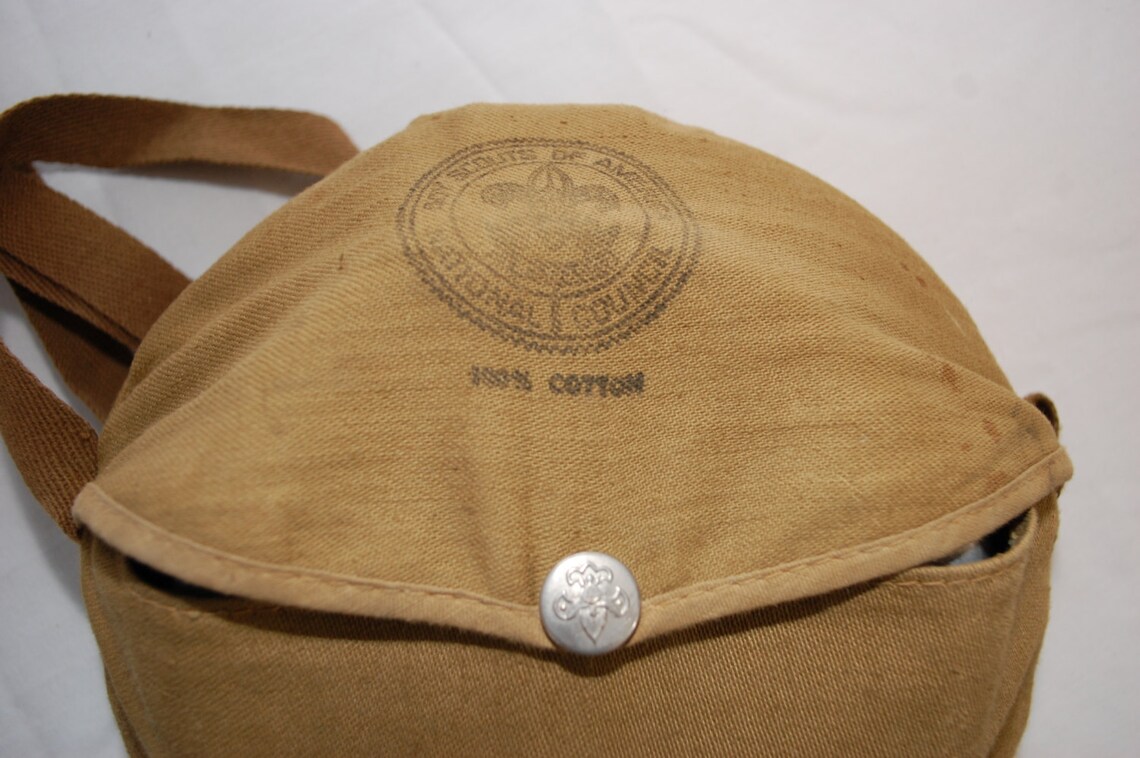 Vintage BOY SCOUT Mess Kit 1950's canvas BSA usa Etsy