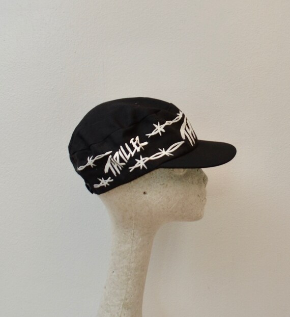 on SALE Vintage THRILLER snapback cap hat Michael… - image 5