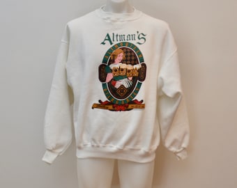 on sale Vintage ALTMAN'S Altmodisch Biergarten SWEATSHIRT size xl made in USA dated 1989