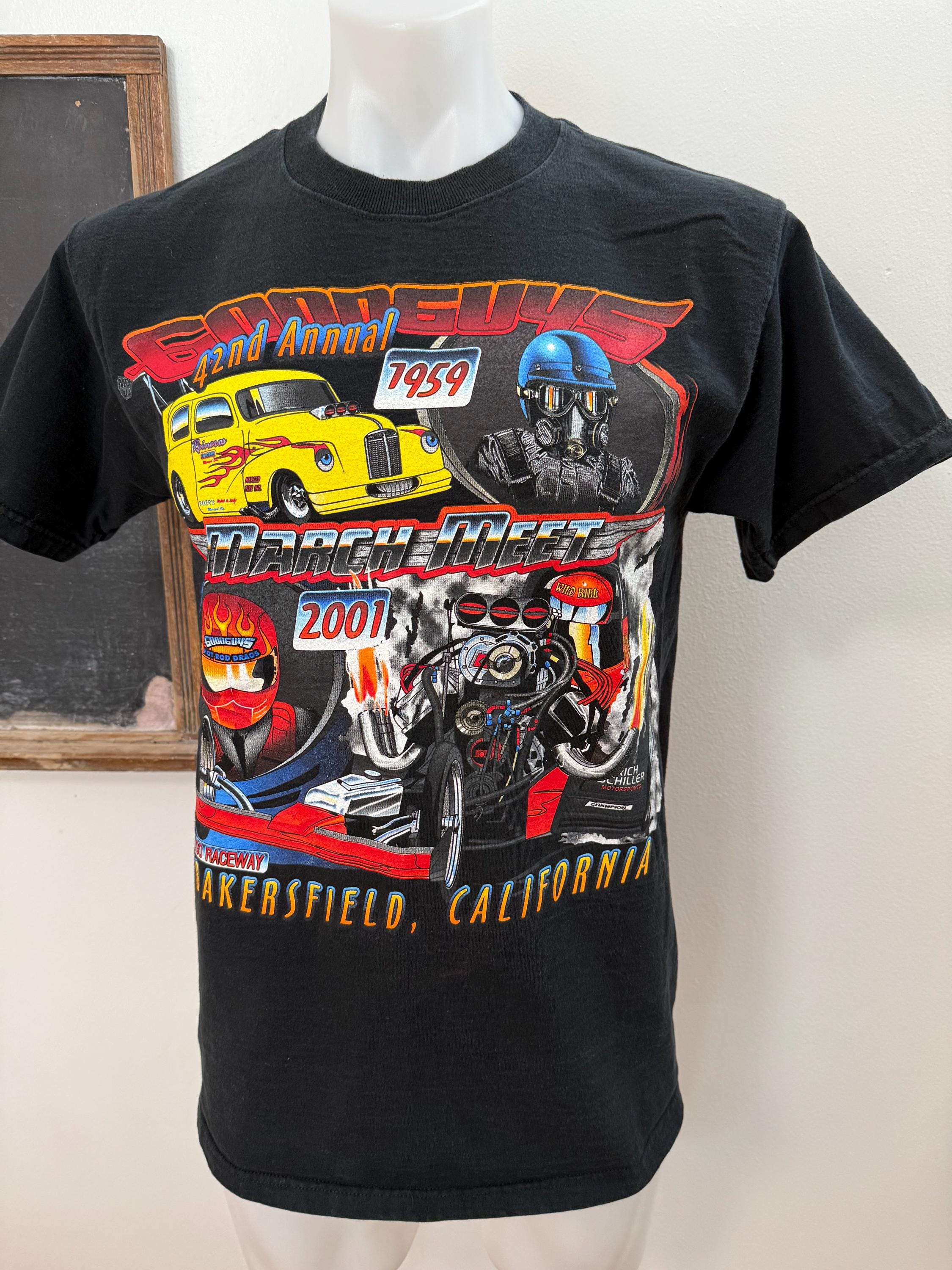 Last Chance Vintage GOOD GUYS Hot Rod Racing T-shirt Sz Large 2001