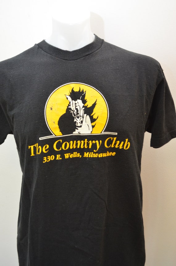 last chance Vintage COUNTRY CLUB Bar t-shirt larg… - image 6