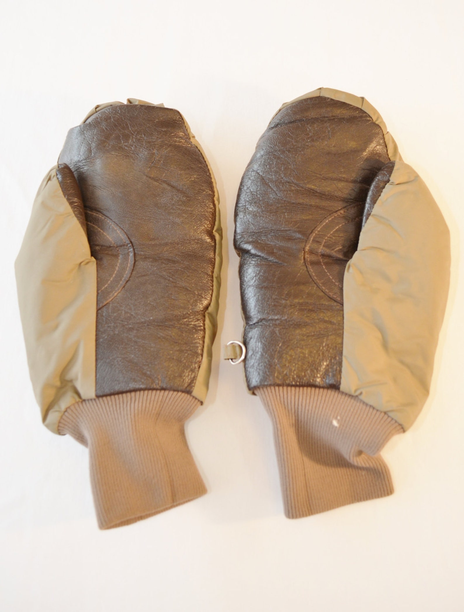 Vintage EDDIE BAUER Goose Down Mittens Size Large Etsy