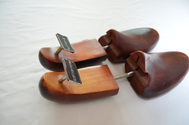 on sale Vintage Wood Shoe Stretcher by Florsheim Solid Wood Shoe Trees image 2