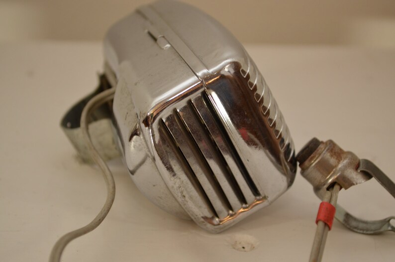 Vintage BIKE HORN chrome electronic 1950's or 60's Etsy