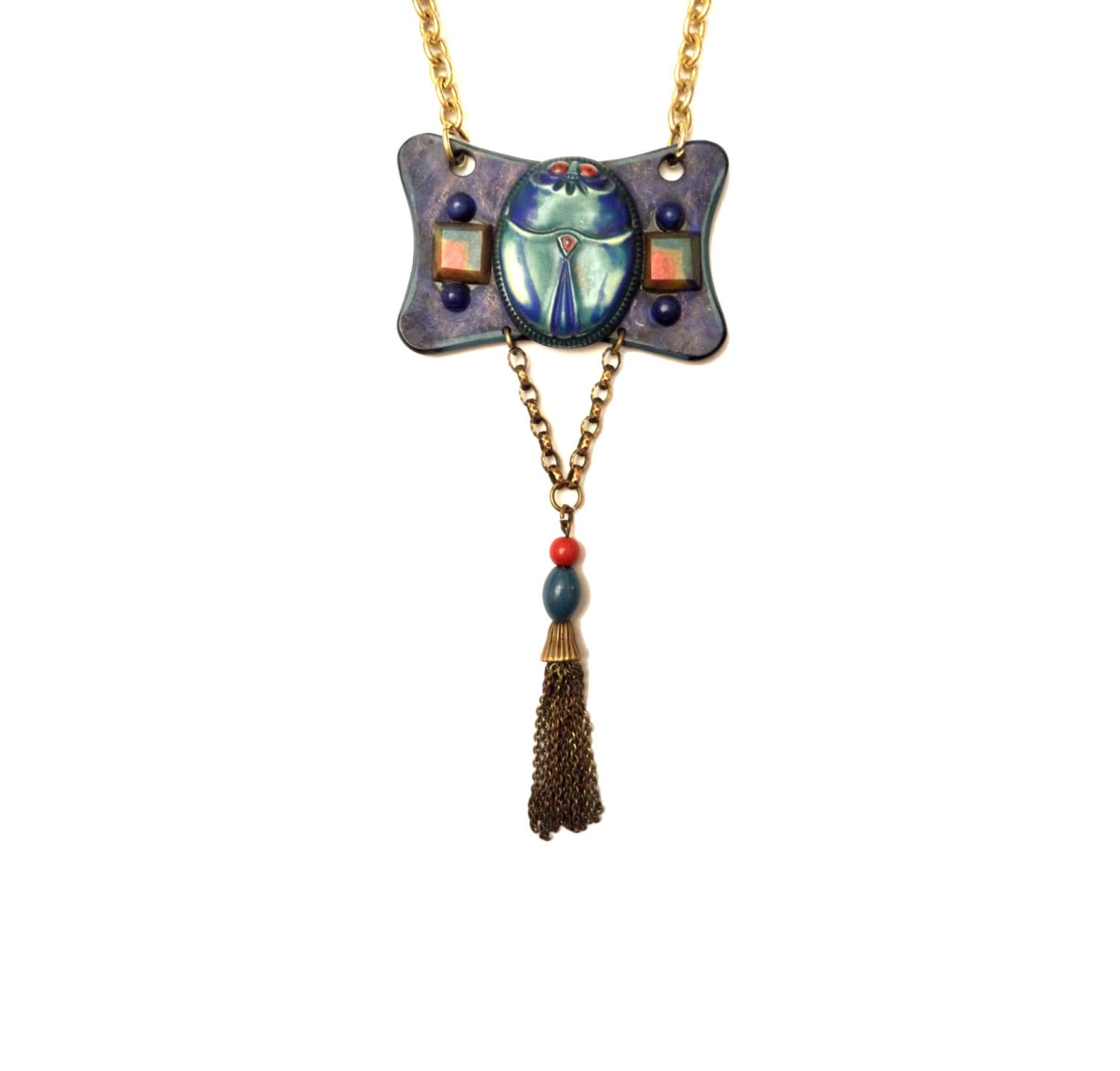 1920/'s length charm necklace