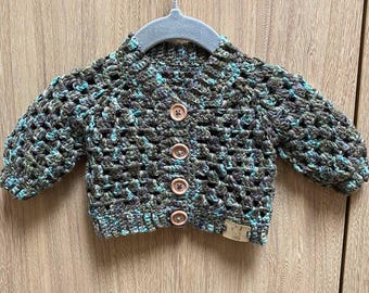 Cardigan for Babies and children, crochet, handmade, baby shower gifts