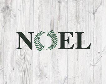 NOEL Printable Wall Art, Christmas Sign, Holiday Decor, farmhouse Christmas decor - Instant Download