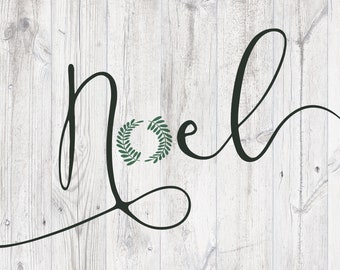 NOEL Printable Wall Art, Christmas Sign, Holiday Decor, farmhouse Christmas decor - Instant Download