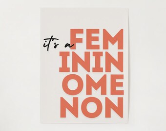 Afiche de femininomenon