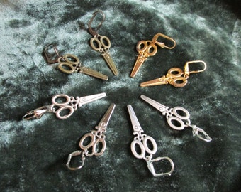 Scissor Earrings - 4 colors available