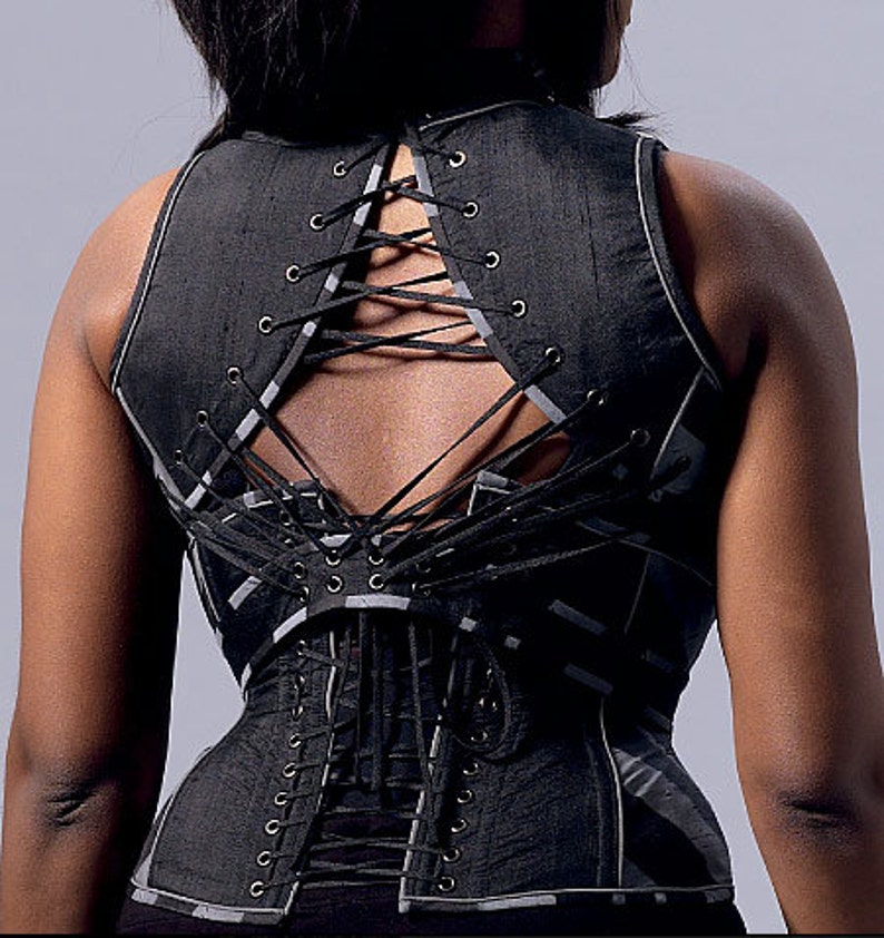 26 Modern Underbust with Halter top Ooak plus size | Etsy