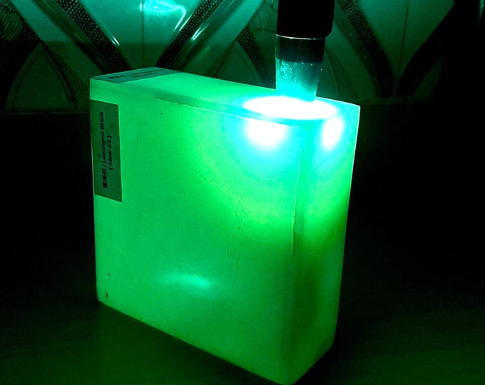 Glow in the Dark Night Luminous Brick Cabochon Stone | Jewelry Making, Craft & DIY Supplies