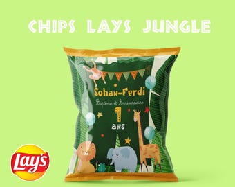 Personalized SAVANE chips packets for all your occasions, created by LeBazardeBekiki.