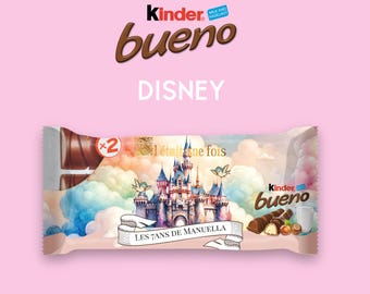 Kinder Bueno "Once Upon a Time" gold finish