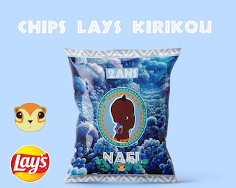 Chips lay's on the theme of kirikou