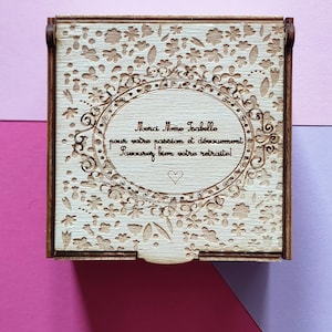Box of 24 personalized chocolates – Gourmet declaration