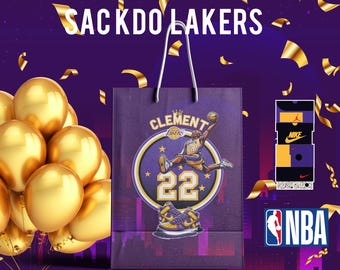 Lakers paper bag