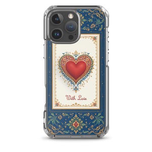 Custodia trasparente per iPhone® - San Valentino