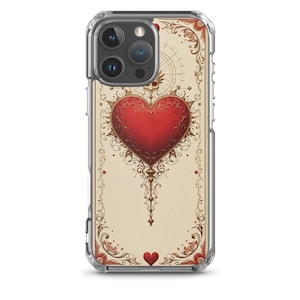 Custodia trasparente per iPhone® - San Valentino