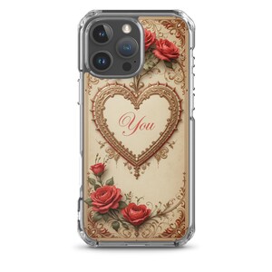 Custodia trasparente per iPhone® - San Valentino