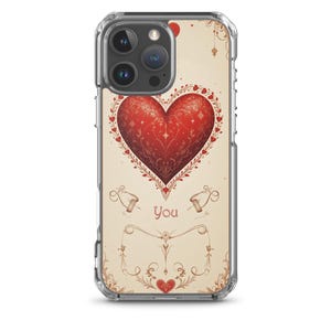 Custodia trasparente per iPhone® - San Valentino