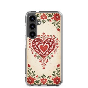 Custodia trasparente per Samsung® - San Valentino